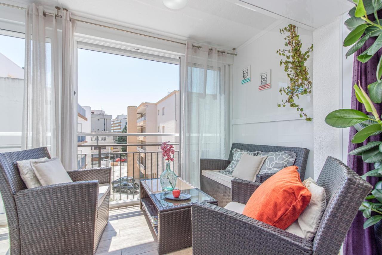 Sand1-Apartamento En La Playa, Centrico, Parking Y Clima Apartment Roses Exterior photo